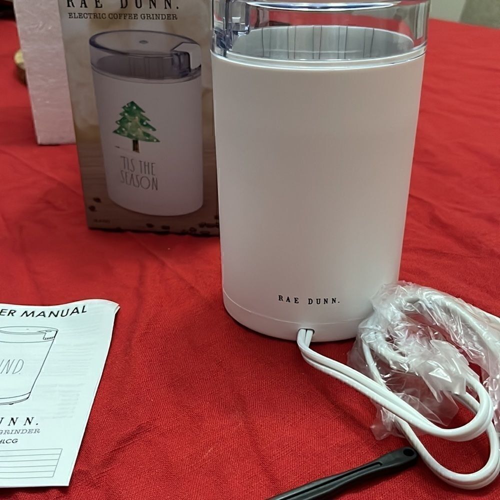 Rae Dunn I “Tis the Season” Coffee Grinder - Picture 4 of 4